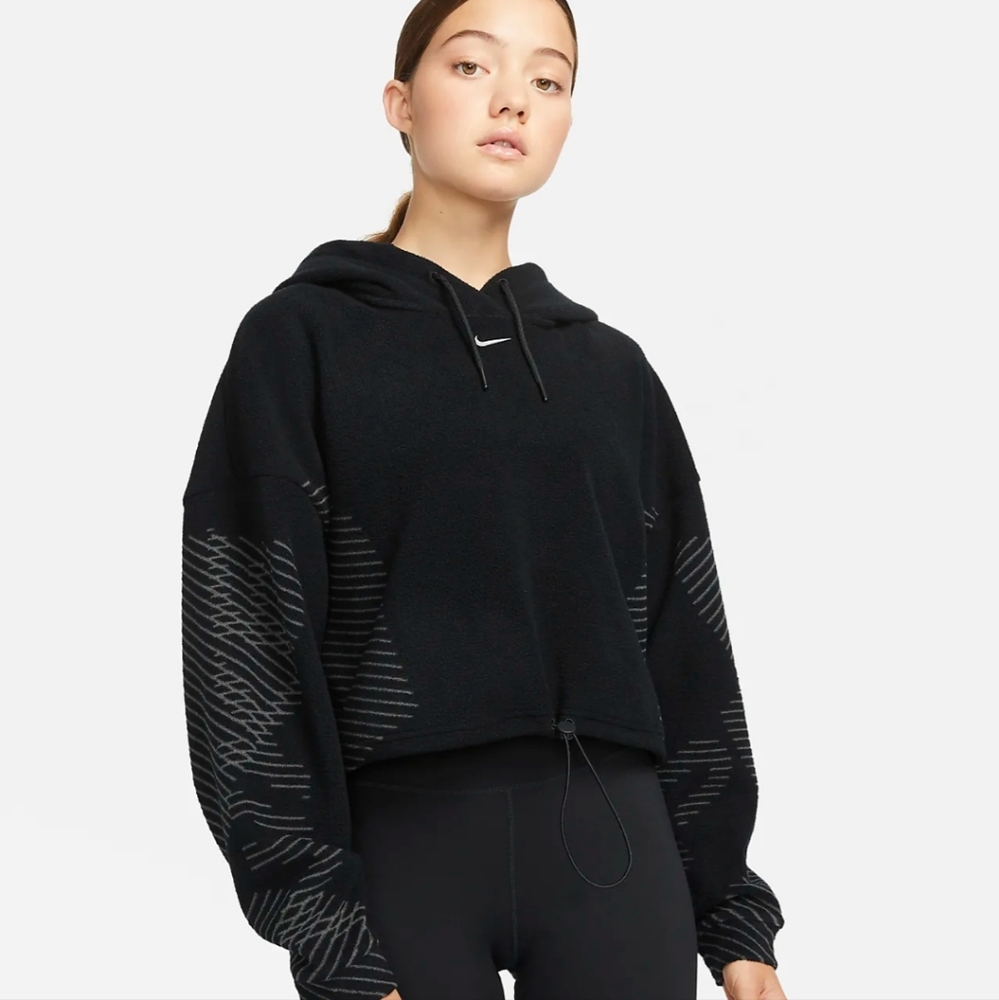 NIKE PRO THERMA-FIT ADV WOMEN'S FLEECED HOODIE XL - Picture 4 of 17